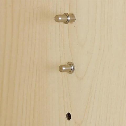 Iron pegs for Heavy Duty Shelf Bracket Set For Cabinets And Laminate Surfaces Wall Mount Supports installation