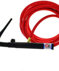 Air Cooled TIG Torch Kit With Flex Head And Flex Valve, 150 Amp DCSP And ACHF Ready, red lead, welding tool