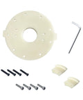 Beef Up Your 12 Foot Giant Skeleton With This Repair Kit Featuring Swivel Arm Plate And Head Bracket, hex wrench, screws