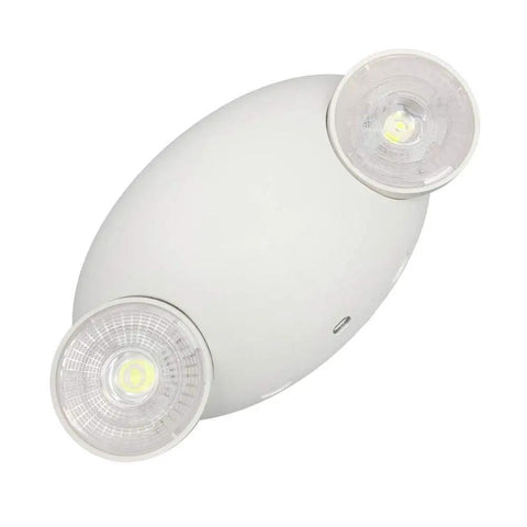 LED Emergency Light 4 Pack With Adjustable Two Heads UL Certified Battery Backup 120 277V Durable ABS Housing Epstar SMD LED