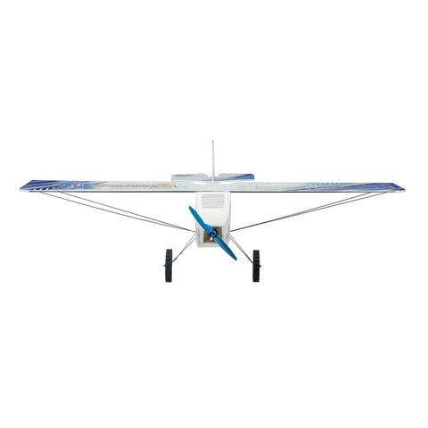 Front view of Fox XL 2025 RC Airplane Kit With 1030mm Wingspan Foam Airframe MF1905 2400KV Motor and 7 Inch Prop.