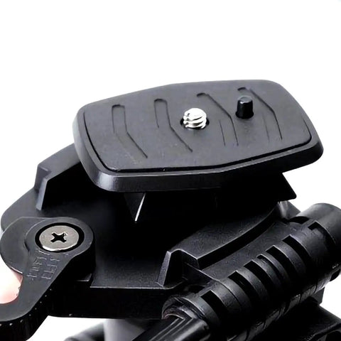 2 Pack 35mm Quick Release Plate For Tripod Mount Adapter With QR Camera Mounting Ball Head Parts Replacement For Quantaray Slik Walmart Sunpak 5800D 7000TM 6400UT 8001UT MX1000, black plastic plate
