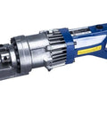 Awesome Handheld Hydraulic Rebar Bender And Cutter Machine With All Copper Electric Motor Quick Shearing Tool side view of bender and cutter