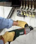 Fixed-Depth Bit MDPL050DIA For Three Eighths Inch Drop-In Anchors drilling into concrete wall