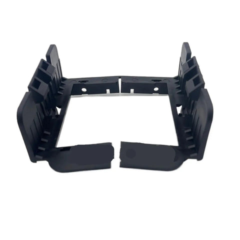 2pcs Heavy Duty Plastic Clamp For CNC Machining Center Vacuum Blocks With Grippy Suction Pods, showing durable plastic construction.