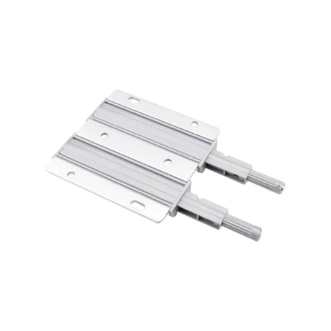 Magnetic Touch Latch Cabinet Hardware Aluminum Alloy No Handle Openers Automatic Door Stop Dampers Soft Close Slim Invisible Pulls