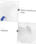 Portable Cold Water Dispenser With Built In Tap Compact Countertop Water Dispenser showing blue tap and pp material details