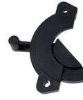Straight Up Heavy Duty Table Leaf Connectors With Secure Locking Latches For No Sweat Assembly And Built Tough Performance On Folding Dining Tables, black plastic hinge.