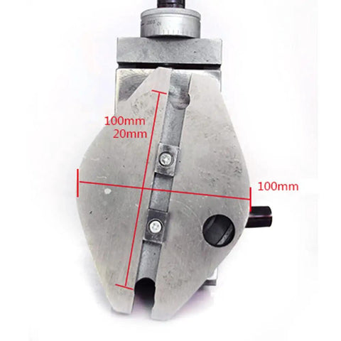 AT300 Quick Change Tool Post Assembly Universal Fit For Mini Lathes heavy duty metal part with 100mm dimensions.