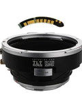 Tilt Shift Lens Mount Adapter For Pentax 6x7 Lenses On Canon EOS EF And EF-S Cameras With Gen10 Focus Confirmation Chip 360 Degree Rotation 20mm Shift 10 Degree Tilt Black, black metal adapter with chip