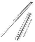 Side Mount Drawer Slides With Ball Bearing Tracks For Smooth Glide Built Tough Heavy Duty Metal Drawer Runners 8 Inch