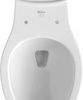 Gilpin Elongated Toilet Bowl Only PF1605PA White Floor Mounted Vitreous China Seat Not Included Tank Not Included