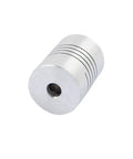 5 To 6 mm Shaft Couplers For Stepper Motors 25 mm Long Aluminum Alloy Joint Connectors 19 mm Diameter Coiling Clamp Set