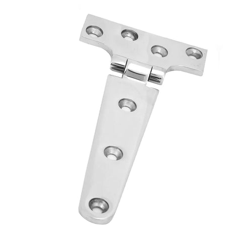 Thickened Stainless Steel Hinge Set For Doors And Gates, Rust Resistant 316 Stainless, Heavy Duty T Type Hinges 151x75x4.5mm