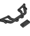 Carbon Fiber RC Car Chassis Frame For XV-01 1/10 Scale Upgrade Second Floor Plate Steering Mount Holder LY29, carbon fiber parts visible