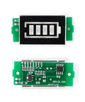 Straight Up Legit 1 To 8S Lithium Battery Capacity Monitor And Green Digital Volt Tester For LiPo Cells Smooth Power Tracking Gauge component with digital display.