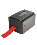 Slick Mini Thermal Label Printer Featuring Wireless Wifi And Usb Hookup As A Total Game Changer For Rapid Shipping DIY Crafting At Home Or Side Hustle Barcode Tape Maker, with red tape emerging.