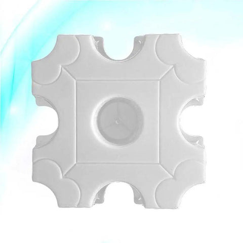 11.81 Inch Round Hole Concrete Stepping Stone Mold For DIY Garden Paths And Patios Durable Plastic Paver Mold