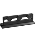 Heavy Duty Door Security Bar For Home Protection, Adjustable three knobs brace barricade, withstands up to 3000 lbs, side view