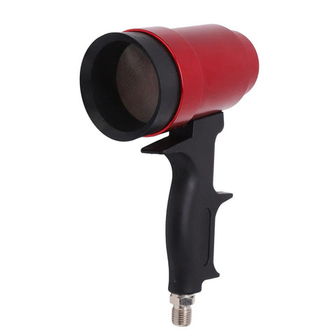 High Volume 6000L Per Minute Industrial Heat Gun For Shrink Wrapping Tubing Drying And Water Based Paint Curing, red and black handle.