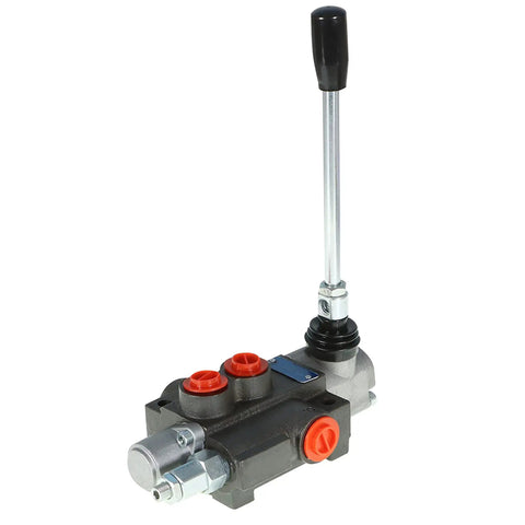 One Spool Hydraulic Directional Control Valve for Tractors, Loaders and Tanks, Double Acting, 11 GPM Flow at 3600 PSI, With SAE Ports
