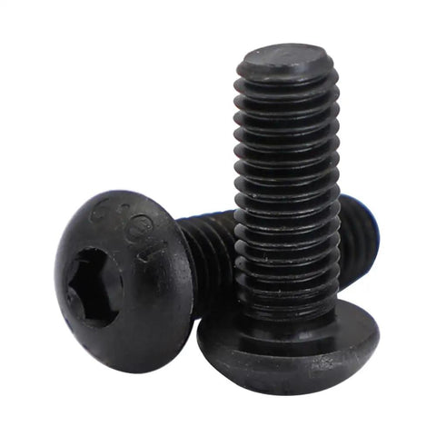 M6 Button Head Socket Cap Screws Set Alloy Steel Grade 10.9 With Allen Hex Drive Fully Threaded 50 Pcs Assortment In 20Mm 25Mm 30Mm 35Mm 40Mm Length For Heavy Duty Diy Projects