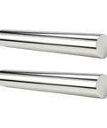 Smooth 2-Pc 12mm By 150mm Linear Motion Rods For Precision Guide Shaft Rail Systems With Ground Finish, steel shafts.