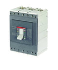 Workhorse 400 Amp 3 Pole Molded Case Circuit Breaker With UL CSA Listing And Pr221Ds Electronic Trip Unit, front view.