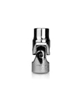 Close-up front view of 8 mm Universal Socket For 1 Quarter Inch Drive, 6 Point Metric, 40-Degree Working Angle, Chrome Vanadium Steel