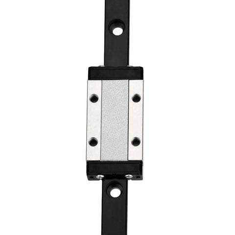150mm Linear Sliding Rail Guide With MGN9H Carriage Block For 3D Printers And CNC Machines, Heavy Duty Stainless Steel Guide Rail