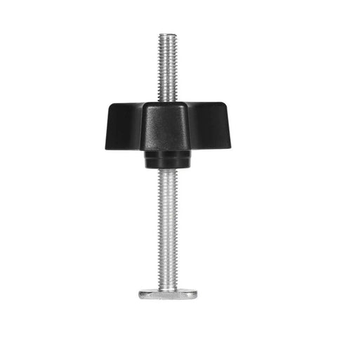 Two Pack M8 T Track Bolts With Knobs And T Slot Clamps For Woodworking Jigs And Fasteners Cast From Lightweight Plastic Easy To Tighten