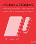 Long Range Z Wave Open Close Sensor For Doors Windows And Gates Extra Small XS ZSE41 800LR showing protective coating