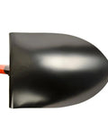 Heavy Duty All Steel Round Point Shovel With 48 Inch Tubular Alloy Handle One Piece Welded Construction Thick 12 Gauge Blade 8.75 By 11.75 Inches