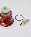 Bearing Assembly With Impeller For Pumps Replacement Part, Durable And Easy Install beside O-ring and adhesive, red base
