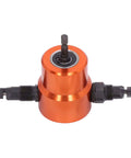 Double Head Sheet Metal Cutter Nibbler Tool With 360 Degree Adjustable Heads For Straight And Curved Cuts Electric Attachment