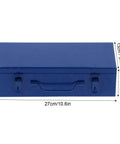 Top Tier 9PC Deep Impact Socket Set With 6 Point Grip For Heavy Duty Auto Repair Jobs That Won`t Slip Or Rust And Get The Job Done Right Away Today. blue metal storage case 27cm x 13cm