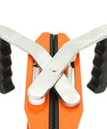 Heavy Duty Double Handed Stone Carrying Clamps With Grippy Rubber Handles For No Sweat 1.77 Inch granite lifting mechanism and grips.