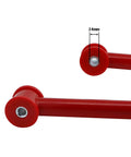 Beefed Up Adjustable Rear Panhard Track Bar With Polyurethane Bushings For 2000 2006 Suburban 1500 2500 Tahoe Avalanche 1500 Yukon 1500 Heavy Duty On Truck Alignment Upgrade red bar 14mm bushing end