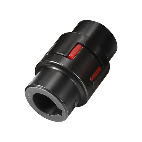 Beefy Heavy Duty Flexible Jaw Shaft Coupling XL2 Type With Elastomeric Spider 16 To 22 Mm Bore 45 Steel AISI 1045 Core