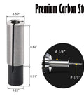 Pro Grade High Carbon Steel Collet Die Grinder Chuck Driver Adapter 1 Quarter To 1 Eighth Inch CNC Engraving Bit Router Converter