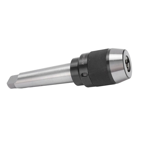 Heavy Duty Keyless Drill Chuck With Straight Shank Integrated Design offers superior rigidity and 13mm capacity for machines.