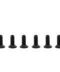 M3 Hex Socket Screws And Nuts Kit, Alloy Steel 250PCS Assorted Bolts Set, M3 X 6mm 8mm 10mm 12mm 16mm 20mm, Flat Head, Perfect For DIY 3D Printing, Sheet Metal, Woodworking And Home Repairs black flat head screws