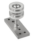 Heavy Duty Folding Door Pulley Featuring Ridiculously Smooth Nylon Rolling Wheel And Rock Solid Zinc Alloy Construction For Zero Hassle Barn Door Hardware Replacement System.