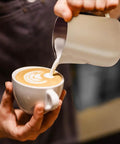 Barista Grade Pro Style Stainless Steel Milk Frothing Pitcher 600ml 20oz Double Wall Milk Jug pouring for latte art