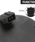 Close-up of connector on Rear Hub Bearing With ABS Speed Sensor Replacement 58980-C1100 for Hyundai/Kia models.