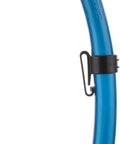 Calibro And Corsica Dive Mask Set In Blue, Pro Grade Italian Craft For Freediving And Scuba, snorkel component in blue.