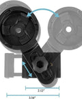 Top view of Universal Smartphone Camera Adapter For Spotting Scopes And Telescopes With Quick Alignment showing adjustable parts