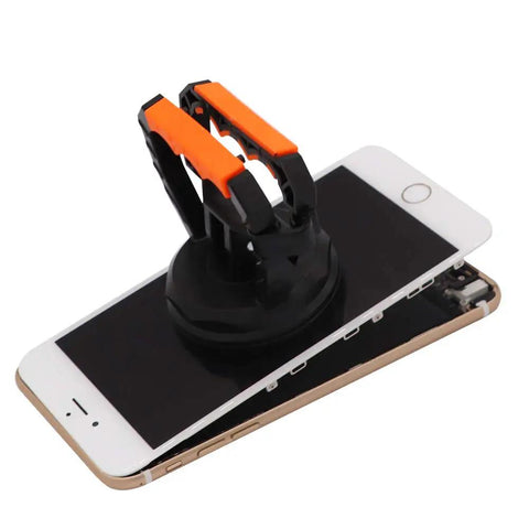 Pro Grade Phone Repair Tools Kit With LCD Screen Opening Pliers on smartphone