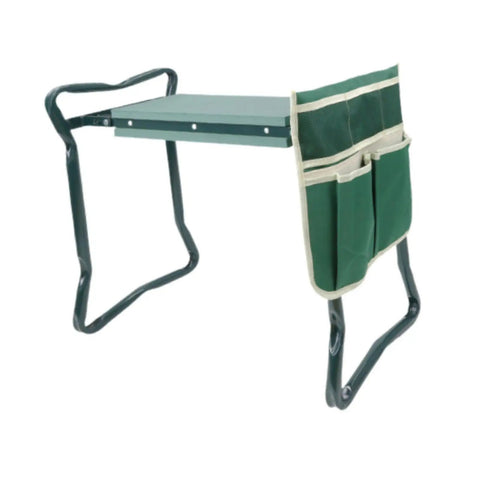 Garden Kneeler Seat And Bench With Detachable Design, all-in-one durable multifunctional kneeling pad with built-in tool bag for yard work