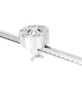 Pro Grade Torch Circle Guide Roller for Welding and Plasma Cutting Tools with magnetic stainless steel base, 50cm arm